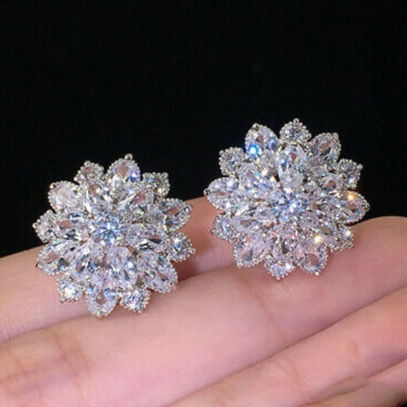 Jewelry - NEW Sterling Silver Beautiful Earrings